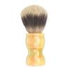 Beard Brush, Synthetic Shave Brush Beard Comb Beard Shave Brush Wooden Handle Lightweight Mustache Brush Facial Hair Cleansing Brush for Barber Salon Home view 1