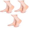 Housoutil 3pcs Silicone Gel Heel Socks Plantar Fasciitis Relief Moisturizing Foot Skin Care Protector Reusable Heel Blister Protection Stretchy Comfortable Design view 1