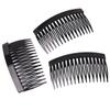 Angoily 20pcs Plastic Hair Side Combs Teeth Inserted Hair Accessories for Women and Girls Colors Black Clear Coffee Yellow Red for Styling and Secure Hold view 1