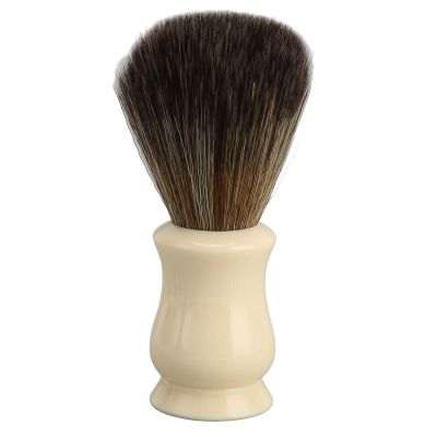 Beard Brush, Synthetic Shave Brush Shaving Brush Beard Comb Beard Shave Brush Lightweight Mustache Brush Soft Hair Brush for Salon Home