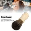 Beard Brush, Synthetic Shave Brush Shaving Brush Beard Comb Beard Shave Brush Lightweight Mustache Brush Soft Hair Brush for Salon Home view 2