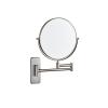 CBLdF Wall Mounted Double-Sided Mirror Makeup Mirror Bathroom Telescopic Mirror Beauty Mirror Magnifying Mirror,Brushed Nickel,5X view 1