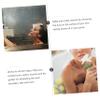 Angoily 9pcs Cute Bath Sponge Mitts Double-Sided Exfoliating Mitt for Bath Body Shower Scrub Dead Skin Remover Gentle Skin Scrubbers view 3