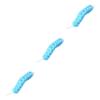Ipetboom 3pcs Bath Towel Body Scrubber Exfoliator Hand-held Plastic Weave Bath Strip Comfortable view 1