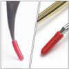 Ipetboom Silicone Sleeve for Tweezers 100pcs Lash Tweezers Fiber Tip Protector Eyelash Extension Accessories Non-slip Case view 4