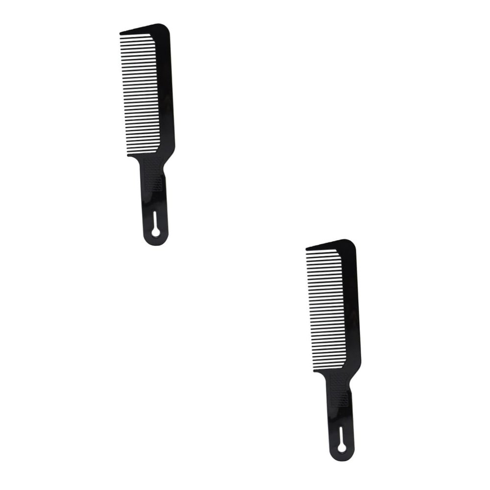Angoily 6 Pcs Hair Combs for Women Lady Tools Fine Tooth Comb Hairdressing Comb Teeth Hair Comb Comb -static Wide Comb Scalp Massage Comb Hairpin Miss Hair Clipper Modeling, 22*5cmx2pcs, Blackx2pcs