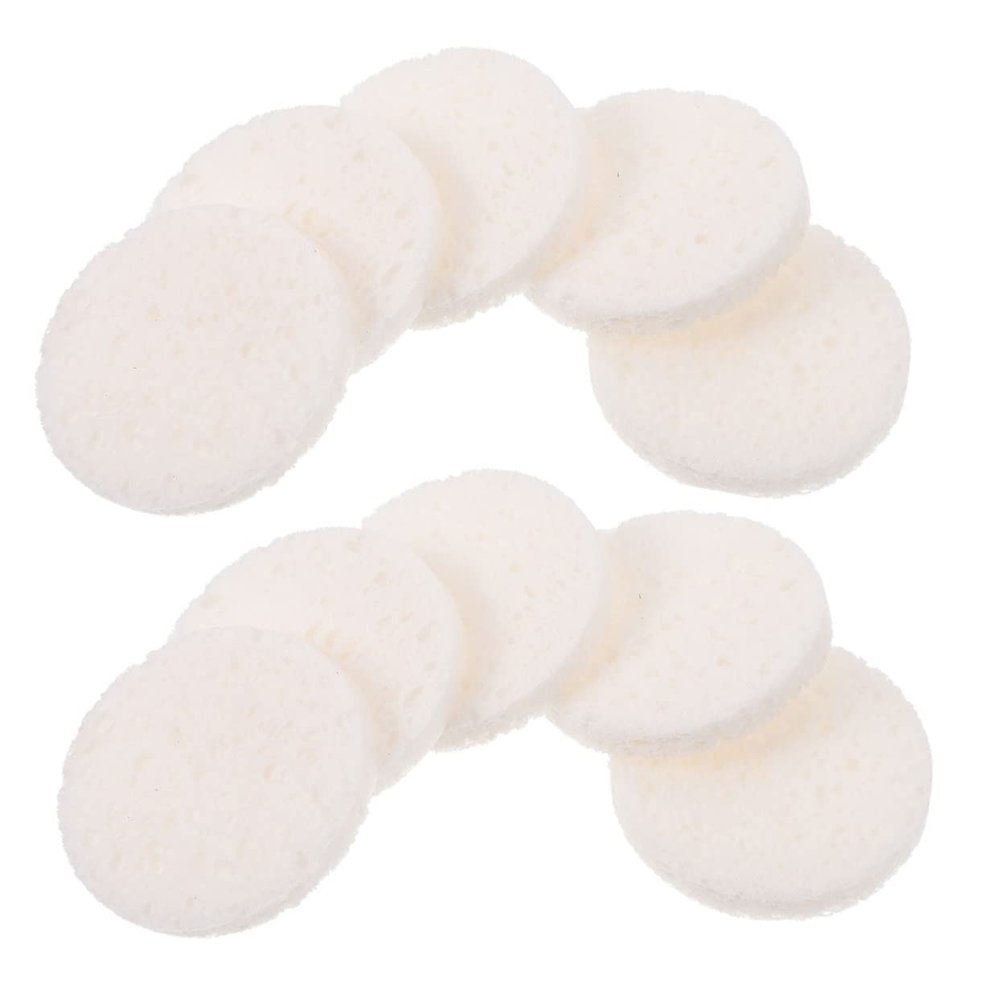Angoily 40pcs Washable Makeup Remover Pads Face Cleansing Sponges Microfiber Makeup Wedges for Women Comfortable Cosmetics