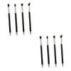 Housoutil 8pcs Portable Makeup Brush Set Eyeshadow Brush Kit Tools Soft Hair Travel-friendly view 1