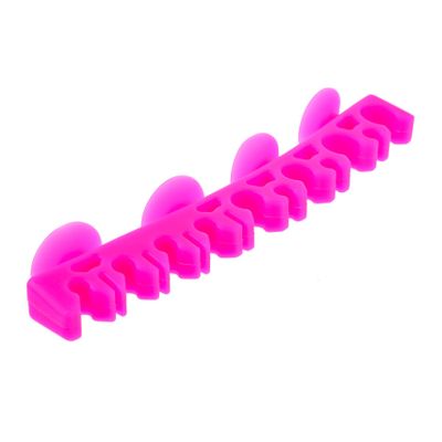 Ipetboom 3pcs Makeup Brush Holder Rack Silicone Cosmetic Brush Drying Shelf Multiple Slots for Convenient Storage and Display for Makeup and Nail Art Air Drying