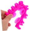 Ipetboom 3pcs Makeup Brush Holder Rack Silicone Cosmetic Brush Drying Shelf Multiple Slots for Convenient Storage and Display for Makeup and Nail Art Air Drying view 2