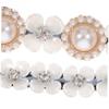 Angoily 4pcs Pearls for Hair Bun Shaper Flower Hair Bun Curler Twisted Maker Making Tool view 2