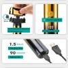 EKHOU Men's Shaver, 3 in 1 Foil Electric Shaver for Men Grooming Kit Facial Beard Hair Eyebrow Trimmer Rechargeable Electric Razor view 4