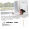 Housoutil 2pcs Long Handle Exfoliating Loofah Bath Brush for Shower Dry Brush Sponge view 4