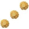Angoily 60pcs Round Makeup Remover Pads Skin-friendly Sponge Cushions for Exfoliating and Oil Removal for Daily Facial Care Skin Color view 1