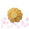 Angoily 60pcs Round Makeup Remover Pads Skin-friendly Sponge Cushions for Exfoliating and Oil Removal for Daily Facial Care Skin Color view 4