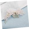 Angoily 2pcs Bridal Hair Pin Wedding Headpiece Hair Comb Special Occasion Headdress view 4