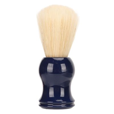 Beard Brush, Professional Shaving Brush Beard Comb Beard Shave Brush Wooden Handle Lightweight Mustache Brush Soft Hair Brush for Salon Home