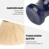 Beard Brush, Professional Shaving Brush Beard Comb Beard Shave Brush Wooden Handle Lightweight Mustache Brush Soft Hair Brush for Salon Home view 3
