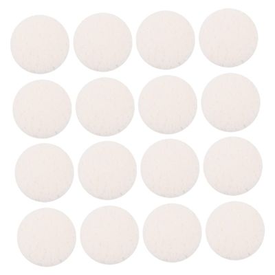 Angoily 40pcs Rounded Makeup Pads for Gentle Face Washing Soft Wood Pulp Cleansing Puff Comfortable Removal of Cosmetics Portable and Easy to Clean for Daily Use