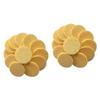 Angoily 2sets Makeup Cotton Pads Reusable Cotton Pads for Makeup Round Face Cleaning Puff Sponge Cushion 65x8mm 20pcs*2 view 1