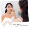 Angoily Comfortable Cosmetics Puff 40pcs Natural Pulp Sponges for Face Small Size for Travel White view 2