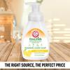 Arm & Hammer Foaming Hand Soap for Skin Cleaning - Cleanser with Fresh Lemon Scent - Hand Soap Pump with Aloe Vera & Different Ingredients 12.5 Fl Oz (370mL) view 2