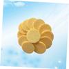 Angoily 60pcs Skin-friendly Makeup Remover Pads Soft Cotton Cleansing Sponges for Facial Cleaning Round for Skin Types Reusable view 3