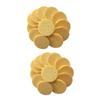 Angoily 40pcs Skin-friendly Makeup Sponges Soft Cleaning Pads Gentle Exfoliating Cotton Puff for Daily Cleansing and Makeup Removal view 1