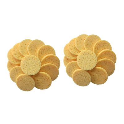 Angoily 40pcs Cloth Round Pads Cotton Makeup Remover Pads Face Cleaning Puff Skin-Friendly