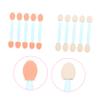Ipetboom 200pcs Dual-sided Sponge Eyeshadow Applicators for Makeup Artists Eye Brushes for Eyeliner Eyelash and Eyebrow Use Soft and Skin-friendly view 3