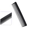 Angoily Retro Comb for Greasy Hair Curls Hair Comb Men Backing Folding s Mustache Styling Hairdressing Slicked-back Black view 1