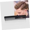 Angoily Retro Comb for Greasy Hair Curls Hair Comb Men Backing Folding s Mustache Styling Hairdressing Slicked-back Black view 2