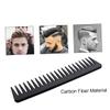 Angoily Retro Comb for Greasy Hair Curls Hair Comb Men Backing Folding s Mustache Styling Hairdressing Slicked-back Black view 3