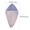 Angoily Fleece Dry Hair Cap Bath Cap Hair Drying Cap for Women Quick Dry Hair Wrap Towel Set for Hotel Travel view 3