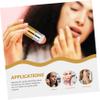 Angoily 4pcs Oil Absorbing Facial Roller Stick Volcanic Tool Makeup Oil Remover view 3