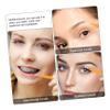 Ipetboom 60pcs Mini Eyebrow Makeup Brushes Multi-use Cosmetic Applicators for Lip Eye and Brow Lightweight and Portable Cap for Home and Travel view 3