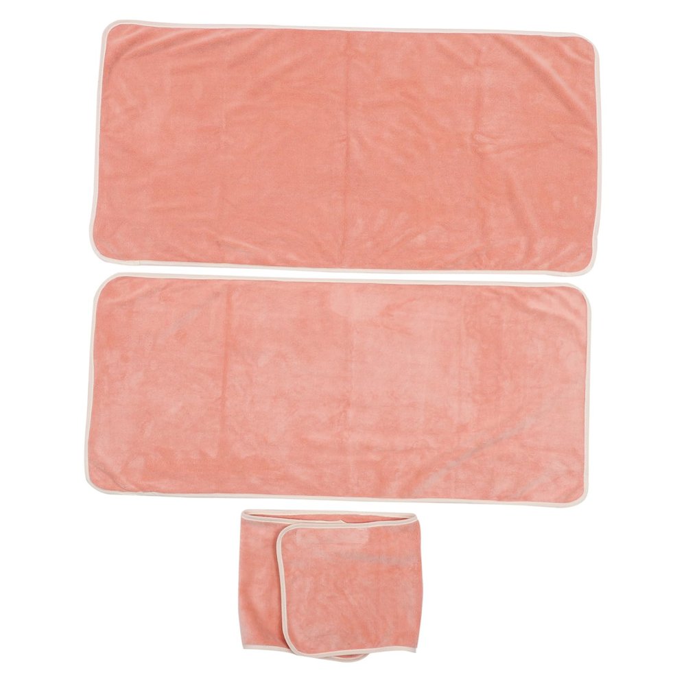 Angoily Comfortable Spa Towel Set Microfiber Head Wrap Chest Towel Pillow Cover for Beauty Salons and Home Use Quick Dry Absorbent and Durable