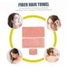 Angoily Comfortable Spa Towel Set Microfiber Head Wrap Chest Towel Pillow Cover for Beauty Salons and Home Use Quick Dry Absorbent and Durable view 4