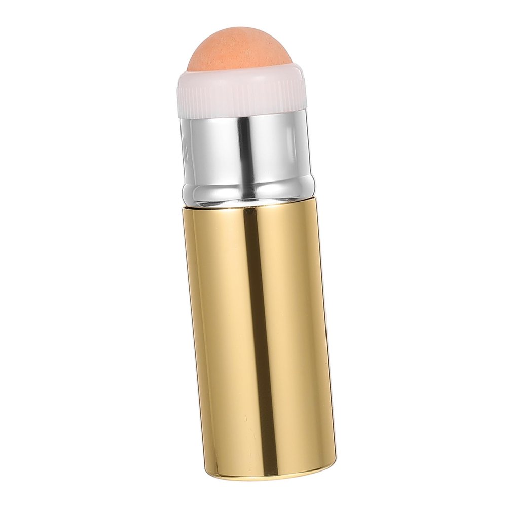 Angoily 2pcs Facial Oil Blotting Massager Oil Absorber Stick Volcanic Stone Roller