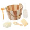 NOLITOY Bathing Kit for Women Exfoliating Scrubber Bath Tools Set Portable Shower Tools Perfect Present for Christmas New Year view 1