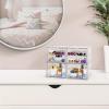 Sorbus Makeup Organizer With 6 Drawers, Acrylic Drawer Organizer for Makeup, Office Organization and Storage, Art Supplies, Jewelry, Stationary - 4 Pcs Clear Stackable Storage Bins Organizer Drawers view 2