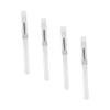 Balacoo 16 Pcs Lip Brush Lip Gloss Wands Makeup Sponge Eyebrow Brush Lip Scrubber Facial Sponges Make up Brush Lip Makeup Pen Facial Tool - Travel Aluminum Tube Sequins, 11x0.8cm view 1