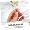 Balacoo 16 Pcs Lip Brush Lip Gloss Wands Makeup Sponge Eyebrow Brush Lip Scrubber Facial Sponges Make up Brush Lip Makeup Pen Facial Tool - Travel Aluminum Tube Sequins, 11x0.8cm view 4