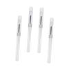 balacoo 8pcs Silicone Lipstick Applicator Brush Transparent Handle Tip Smooth Application for Expert Lip Lines for Makeup Travel Skin-friendly Design view 1