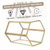 balacoo Elegant Glass Makeup Brush Storage Box Makeup Organizer for Vanity Brush Holder Cup for Desk view 2