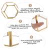 balacoo Elegant Glass Makeup Brush Storage Box Makeup Organizer for Vanity Brush Holder Cup for Desk view 3