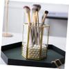 balacoo Elegant Glass Makeup Brush Storage Box Makeup Organizer for Vanity Brush Holder Cup for Desk view 4