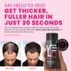VELO Hair Building Fibers for Thinning Hair LIGHT BLONDE Hair Fibers for Men & Women  Covers Bald Spots, Hairline Powder, Hair Thickening Fibers  Hair Filler Powder for Fuller-Looking Hair  30g view 2