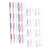 balacoo 12sets Convenient Hair Braiding Tools Reusable Plastic Bun Makers for Women Lightweight Hair Accessories for Daily Styling and Special Occasions view 1