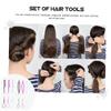 balacoo 12sets Convenient Hair Braiding Tools Reusable Plastic Bun Makers for Women Lightweight Hair Accessories for Daily Styling and Special Occasions view 4